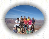 Grand Canyon - 06 * Allez - une photo de groupe   
Alle zusammen mal lachen   
Let's have a group photo    * 600 x 450 * (66KB)